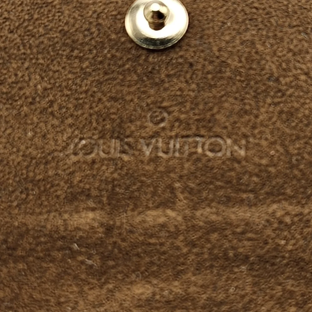 Louis Vuitton Cuff Link set with Damier Ebene Case